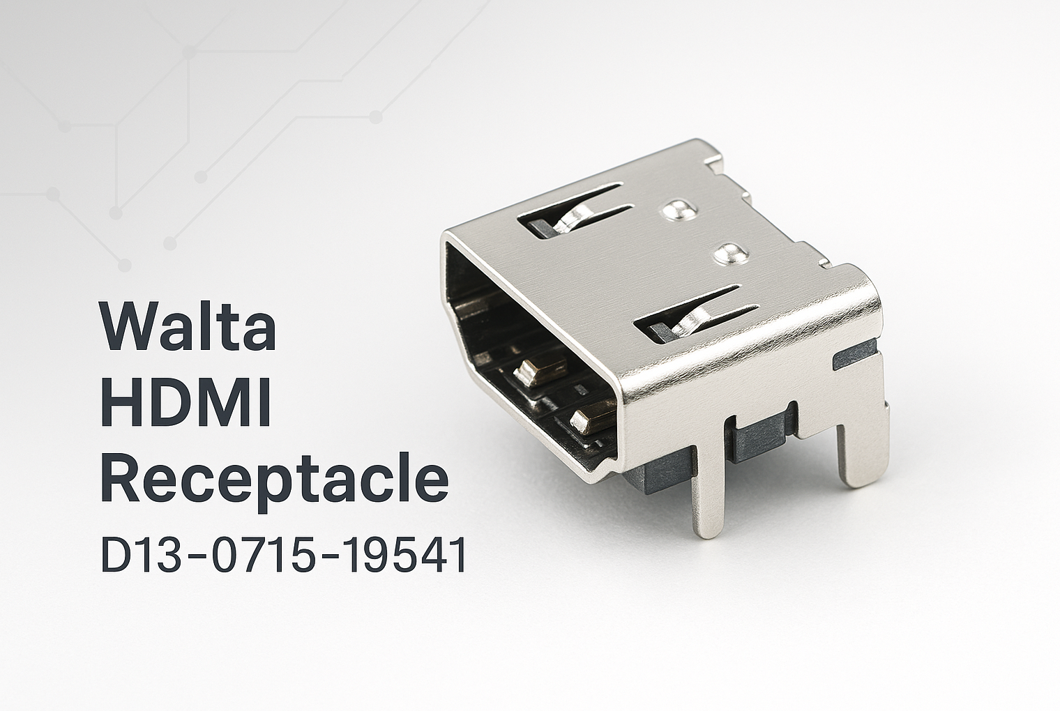 HDMI Receptacle D13-0715-19541