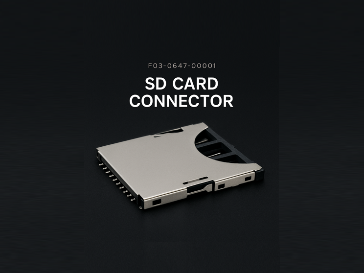F03-0647-00001 SD Card Connector