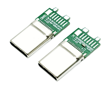Type-C Plug with 10nF Capacitor