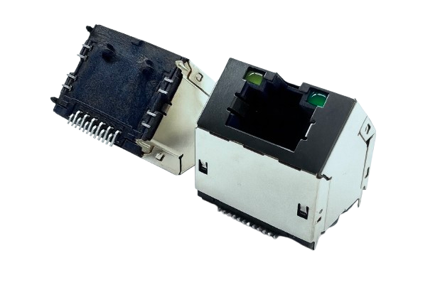 RJ45 180 degree connector