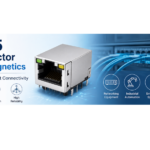 RJ45 Connector with Magnetics for Ethernet networking applications